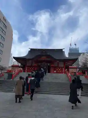 花園神社の本殿・本堂