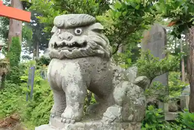 多田野本神社の狛犬