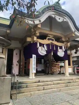 綱敷天神社の本殿・本堂