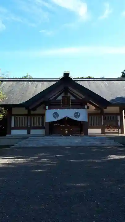 岩内神社の本殿・本堂