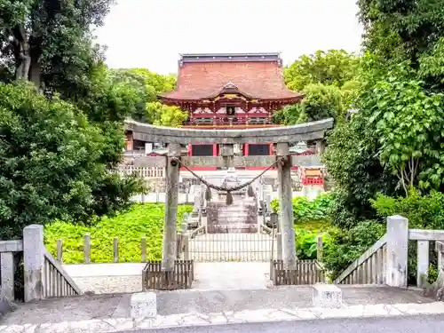 伊賀八幡宮の鳥居