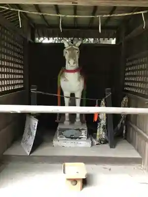 大宝八幡宮の狛犬