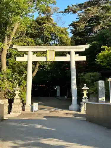 検見川神社の鳥居