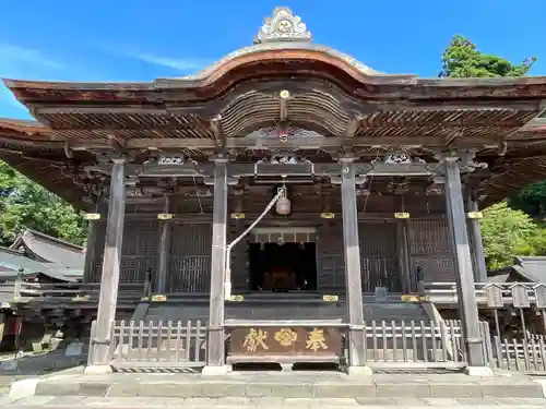 高良大社の本殿・本堂