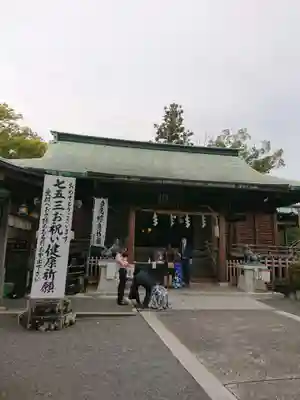 大井神社の本殿・本堂