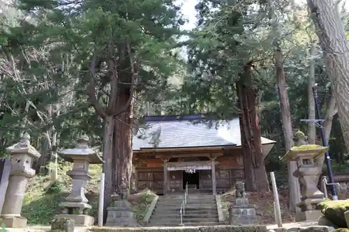 白幡八幡神社の景色