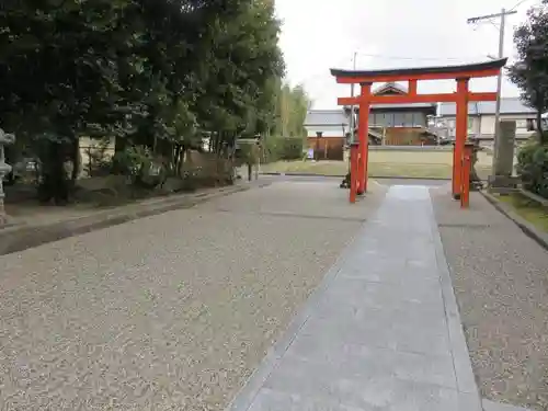 八所御霊神社の鳥居