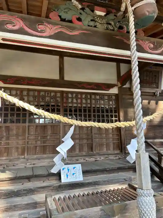 小川温泉神社の本殿・本堂