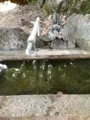 天鷹神社の手水