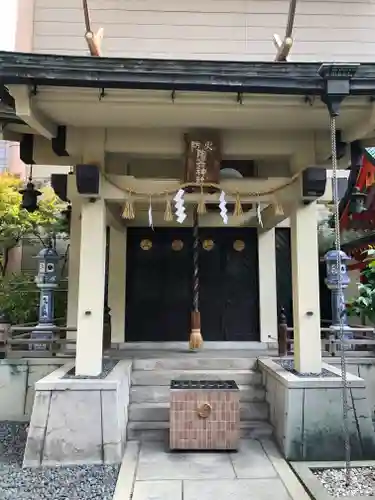 火防　陶器神社（坐摩神社末社）の本殿