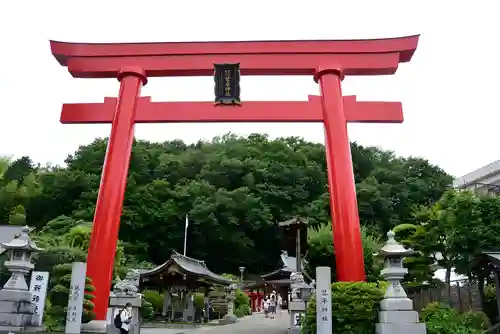 武州柿生琴平神社の鳥居