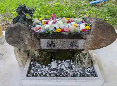 帯広三吉神社の手水舎