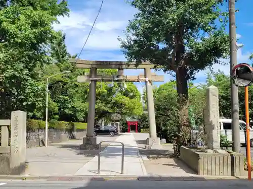 稲毛神社の鳥居