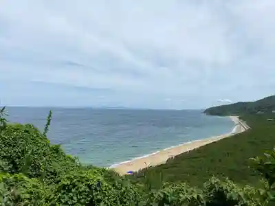 織幡神社の景色
