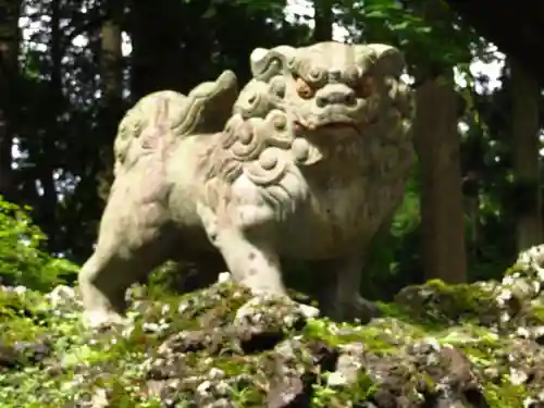 富士山東口本宮 冨士浅間神社の狛犬