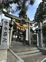 奥田神社の鳥居