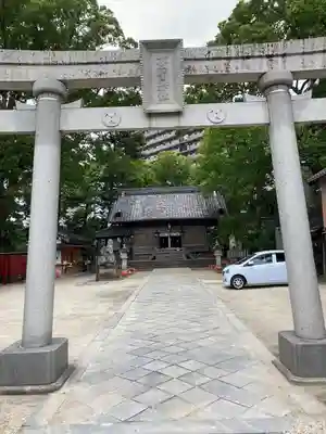 菅生神社の鳥居