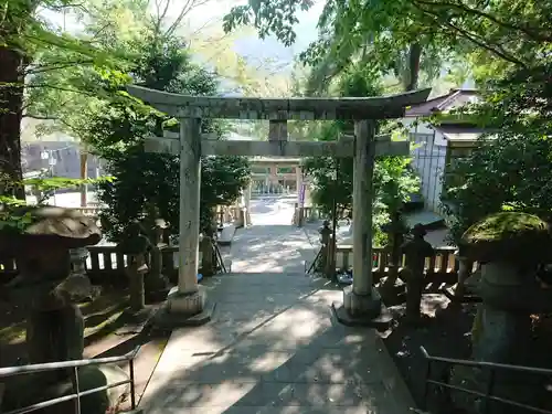 五所神社の鳥居