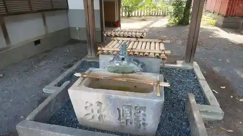 縣神社の手水舎