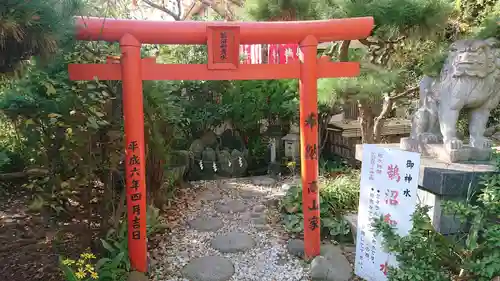 鵠沼伏見稲荷神社の鳥居