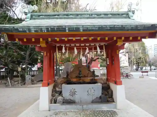 浅草神社の手水舎