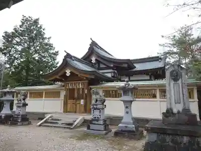 毘森神社の本殿・本堂