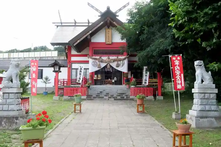 潮見ヶ岡神社の本殿・本堂