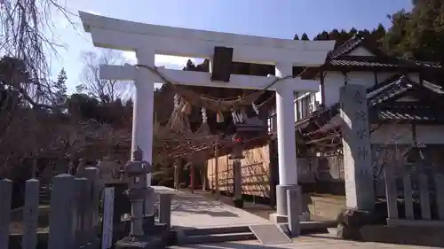 金蛇水神社の鳥居