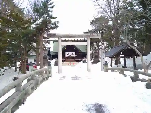 上川神社頓宮の鳥居