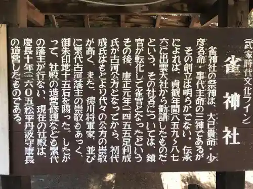 雀神社の歴史