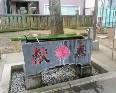 浅間神社の手水舎