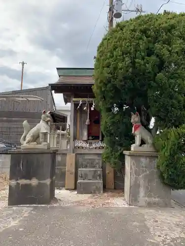 稲荷神社の狛犬