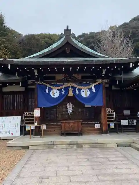 鶴羽根神社の本殿・本堂