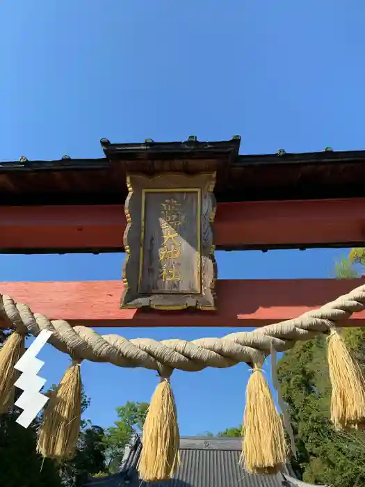 熊野大神社の鳥居