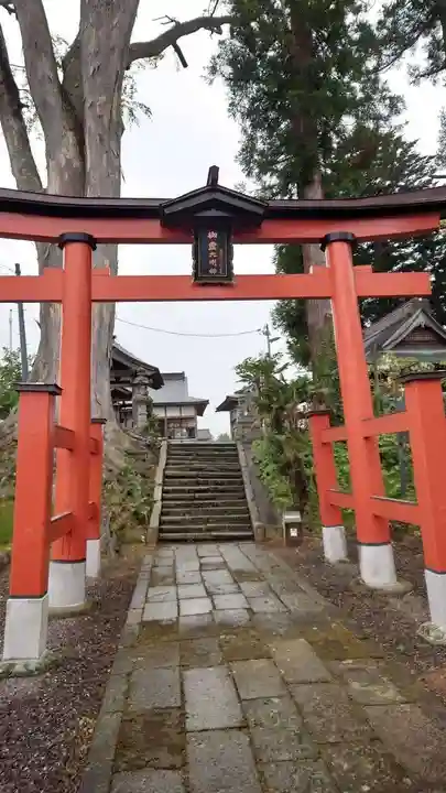 多田野本神社の鳥居