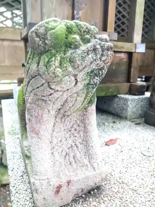 石立八幡宮の狛犬