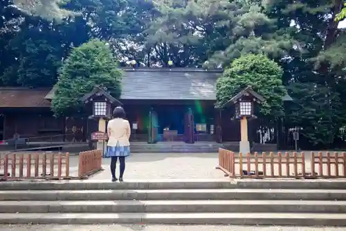 埼玉縣護國神社の本殿・本堂