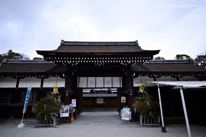 賀茂御祖神社(下鴨神社)の山門・神門
