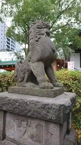 稲毛神社の狛犬