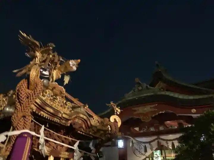 東神奈川熊野神社のお祭り