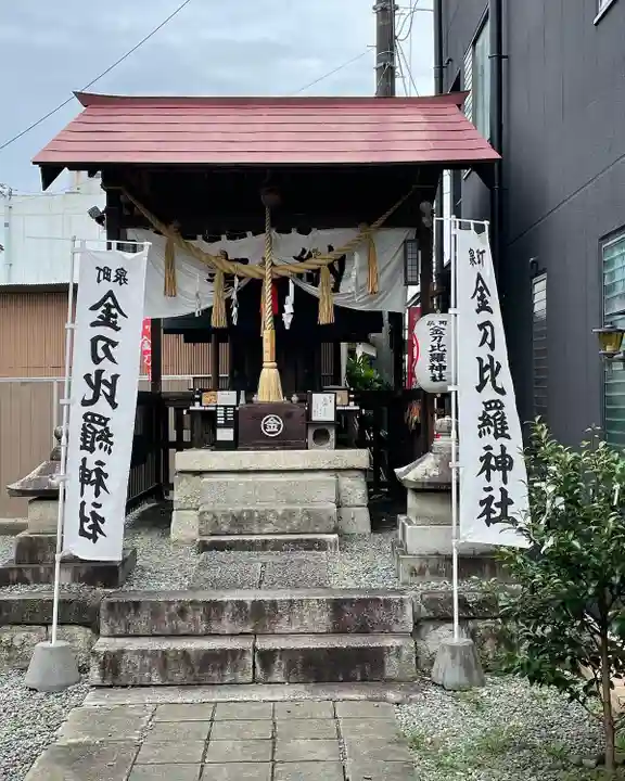 金刀毘羅神社の本殿・本堂