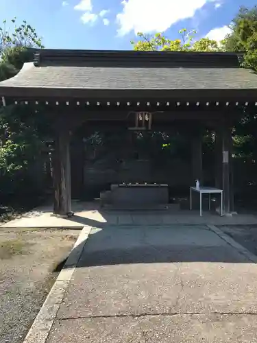 勝田神社の手水