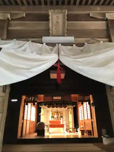 手向神社の本殿