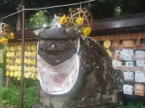 菊田神社の狛犬