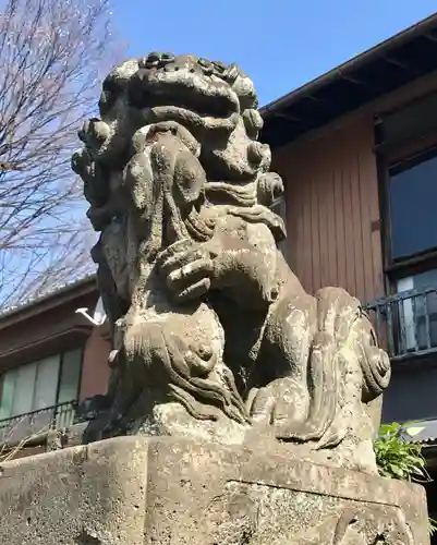 天祖神社の狛犬