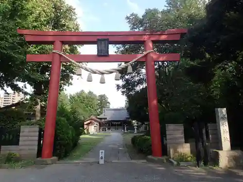 香取神社（旭町香取神社・大鳥神社）の鳥居