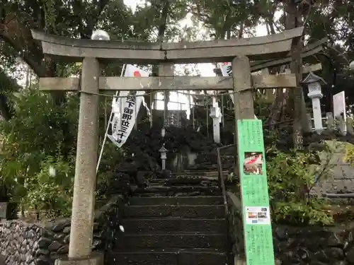 多摩川浅間神社の鳥居