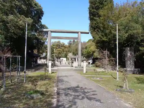 滋賀県護国神社の鳥居