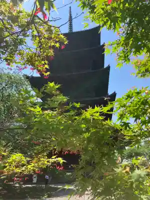 東寺(教王護国寺)の塔