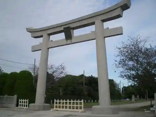 鶴谷八幡宮の鳥居